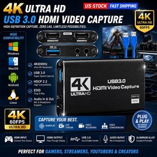 4K Audio Video Capture Card USB 3.0 HDMI Video Capture Device Full HD Recording picture