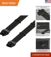 AVA 600W Black PCIe 5.0 High-Performance Power Cable for  Gaming Setups picture