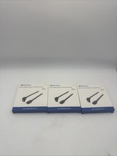 3x Cable Matters SATA III 6Gbps 18in 90-Degree Data Cable 3-Pack New picture
