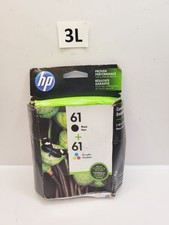 HP 61 Black Tri-Color Ink Cartridge CR259FN CH561WN CH562WN Exp 2016 picture