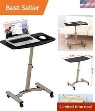 Compact Height Adjustable Desktop Cart, 28'' to 33'' - Ideal for Home or Office picture