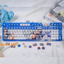 Azur Lane Shinano Anime Keycaps New PBT Dye-sub 124 Keys for Cherry MX Keyboard picture