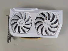 [New/No Box] ZOTAC GeForce RTX 3070 Twin Edge OC LHR White Edition 8GB GDDR6  picture