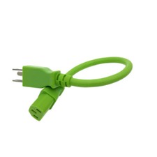 Green 1FT New SONY PLAYSTATION 3 PS3 1st Gen Power Cord Short AC Cable Line Plug picture