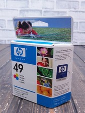 NEW Genuine OEM - HP 49 Tri-Color Ink Cartridges  51649A EXPIRED picture