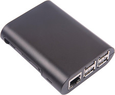 Jet Black Case for Raspberry Pi 3 Model B & Raspberry Pi 2 Model B - Access To picture