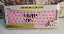 Tippy Type Long Nail Keyboard Cover Cotton Candy Pink for Apple/Mac New in Box picture