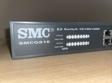 SMCGS16 SMCNetworks 16-Ports RJ-45 10/100/1000Base-T Unmanaged Gigabit EZ Switch picture
