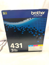 Brother TN431 3 Pack Standard-Yield Toner Cartridges Cyan Magenta Yellow*New picture