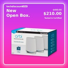 Netgear Orbi AX4200 Tri-Band Mesh WiFi 6 System (RBK753) picture