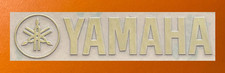 1 pcs Sticker for YAMAHA Golden Color Mirror Logo Decal Badge 2