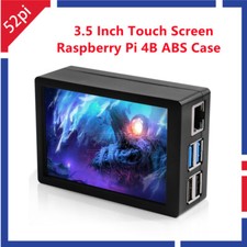 Raspberry Pi 4 ABS Case with 3.5 Inch 320x480 Resistive TFT Touch Screen Display picture