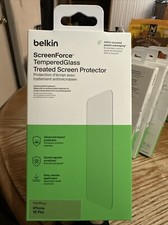 Belkin ScreenForce Tempered Glass Screen Protector - iPhone 15 Pro - New In Box picture