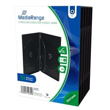 MediaRange BOX35-4 DVD Empty Box 4eredVD Box 5 Sta3/4ck ~E~ picture