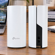 TP Link Deco Mesh WiFi System 2 Pack M4R AC1200 - White w Cables, Adapters picture