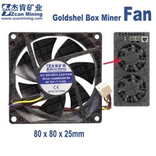 Goldshell AL Box Miner Fan 4Pin Ball Bearing CK LB KA KD HS ST Box Mini Doge Fan picture