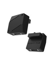 USB 3.2 Gen 1/USB 3.0 Front Panel Header 19Pin To TypeE 90 Degree Adapter picture