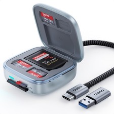llano Micro SD Card Reader Case, TF 4.0 Memory Card Reader Holder(5Gbps) picture