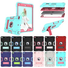 For iPad Mini 5 4 Case Hybrid Armor Rugged Cover iPad Mini 5 Screen Protector picture