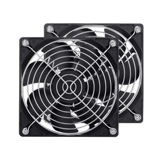 KEYFANCLUB 2-Pack 120mm Fan DC 12V Computer x120mm x 120x120x25mm picture