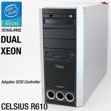 FSC Fujitsu Siemens Celsius R610 2GB Dual Xeon Computer WorkstationPS150-D1357 picture