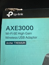TP-Link WiFi 6E USB Adapter for Desktop PC - (Archer TXE50UH) AXE3000 | Adapter picture