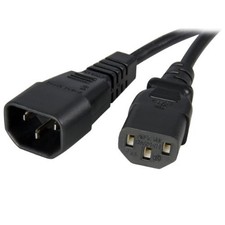 StarTech 3ft (1m) Heavy Duty Extension Cord (pxt100143) picture