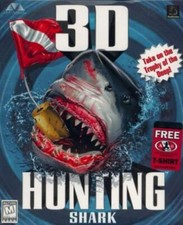 3D Hunting Shark + Manual PC CD scuba dive deep ocean heat great white JAWS game picture