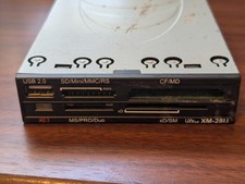 AFT Ultra XM-28U USB 2.0 Multi Card Reader Writer Vintage PC Mac 3.5
