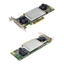 Adaptec ASR-81605ZQ 12Gb SAS 1GB Cache PCIe x8 RAID Controller TCA-00351-01-B LP picture
