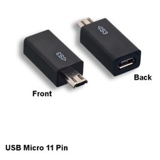 Kentek USB 2.0 Micro B Female to Micro 11 Pin Male Adapter for Samsung Galaxy picture