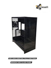 NZXT - H9 Flow 2025 ATX Mid-Tower Dual-Chamber PC Case - Black  ( BROKEN GLASS ) picture