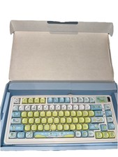 MageGee AIR75 WirelessCreamy Mechanical Keyboard Puppy Keycaps Cute Kawaii picture