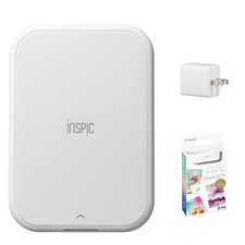 Canon iNSPiC PV-223 Smartphone Photo Printer Set (50-sheet paper pack) White picture