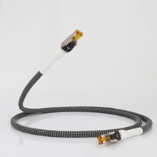 Hi-end 5N OFC Copper Ethernet Cable Speed Lan Wire CAT 8 RJ45 Network Patch Cord picture
