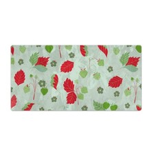 Table Mouse Waterproof Desk Pad Protector Mat Large Wild Strawberry 120x60 picture