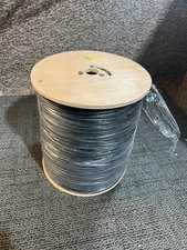 1000ft Black Bulk Network Cable Solid Wire Ethernet Cable Reel picture