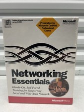 Microsoft Networking Essentials Training Kit w/ CD-ROM Sealed Microsoft Press picture