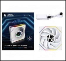 Lian Li UNI FAN TL Wireless LCD 120 Regular Blade White 1-Pack 12TLLCD1W1W picture