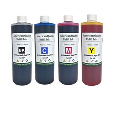 4x500ml Bottle Ink Refill kit BKCMY For HP  902XL 903XL 910XL 920XL Universal picture