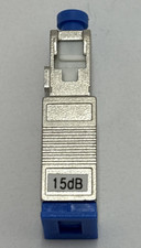 19x SC/UPC 15dB Singlemode Fiber Optic Fixed Attenuators Adapter NEW picture