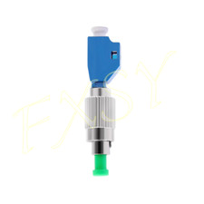 FC/APC Male to LC/UPC Female SM OS2 Hybrid Fiber Optic Converter Optical Adapter picture