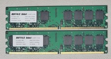 Buffalo Select 4GB Kit 2x 2GB DDR2 RAM PC2-5300U 667MHz D2U667C-2G/BJ Desktop picture