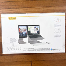 Rain Design mStand Aluminum Laptop Stand/Riser Anti-Slip Silver for MacBook picture