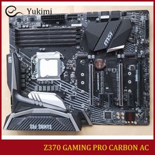 FOR MSI Z370 GAMING PRO CARBON AC LGA1151 DDR4*4 64GB ATX Motherboard Test OK picture