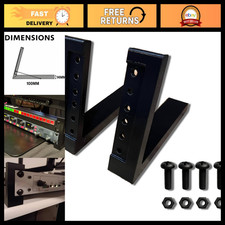 Compact 2U Desktop Rack Stand - 20° Sloped 19