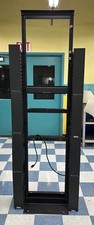7ft Network Rack (ICC) - Black - Heavy Duty - Perfect Conditions - With Sides picture