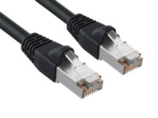 100ft Cat6 Shielded Ethernet Network Patch Cable STP Snagless 24AWG Bare Copp... picture