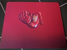 IRON MAN AVENGERS RED MARVEL COMICS   Anti slip COMPUTER MOUSE PAD 9 X 7inch picture