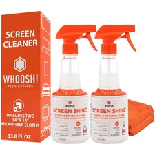 Crystal Clear TV Screen Cleaner - 16.9 fl oz Spray + Cloth picture